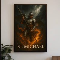 St. Michael Angelic Warrior Poster