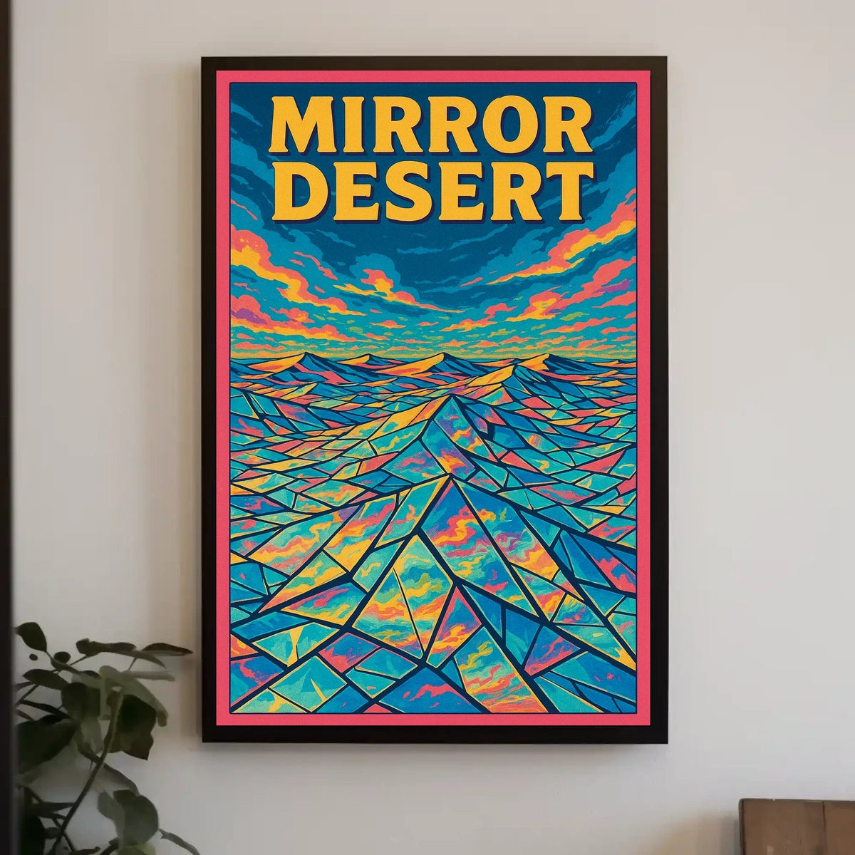 Mirror Desert Poster