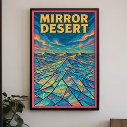 Mirror Desert Poster