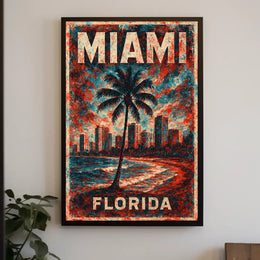 Miami Vibes Poster