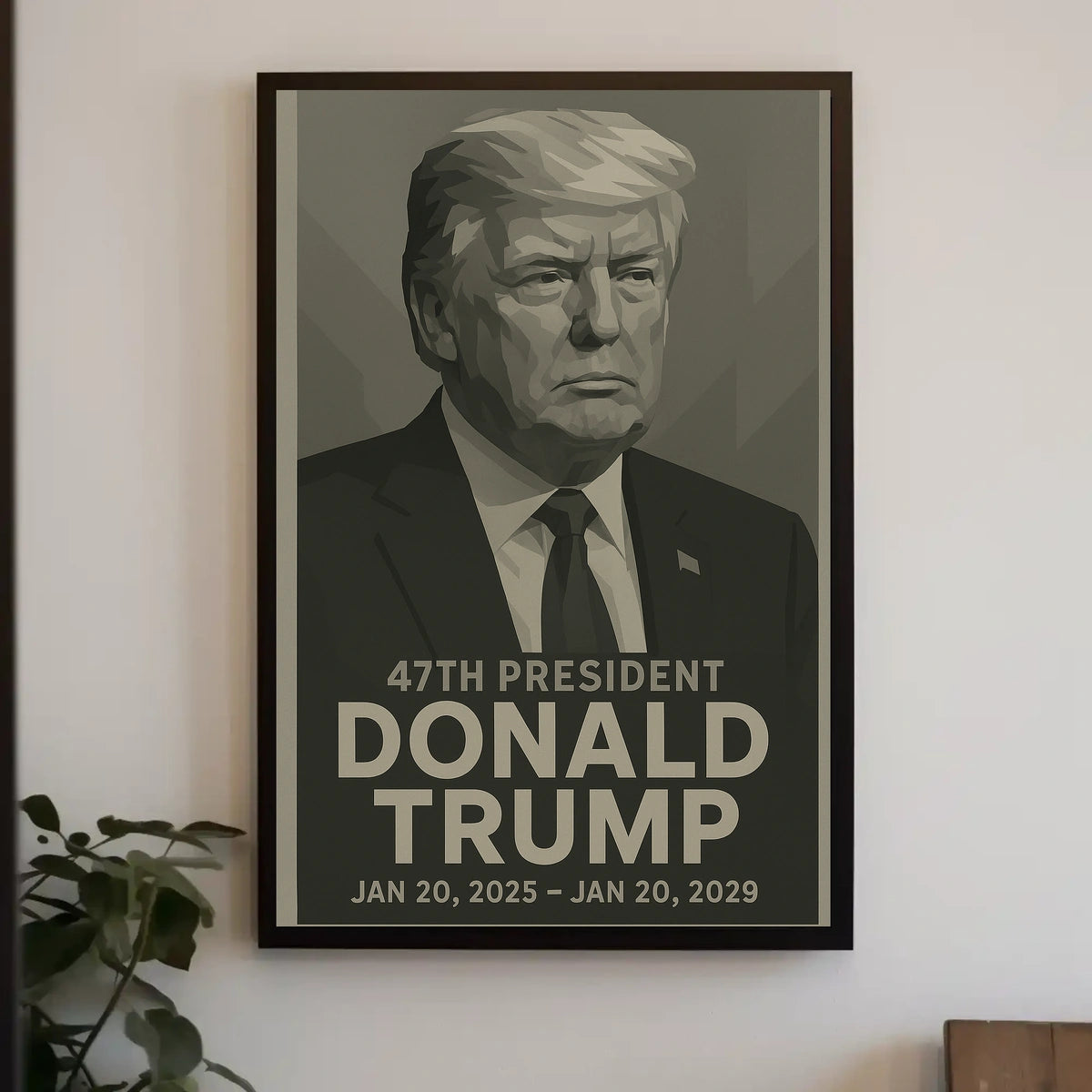 Donald Trump 47th President Poster