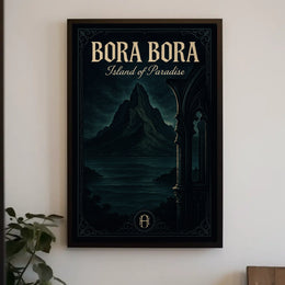 Bora Bora Island Of Paradise Poster