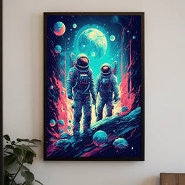 Cosmic Exploration Poster