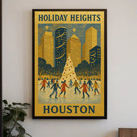 Holiday Heights In Houston Poster