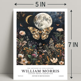 William Morris Celestial Nature Vintage Artistic Poster