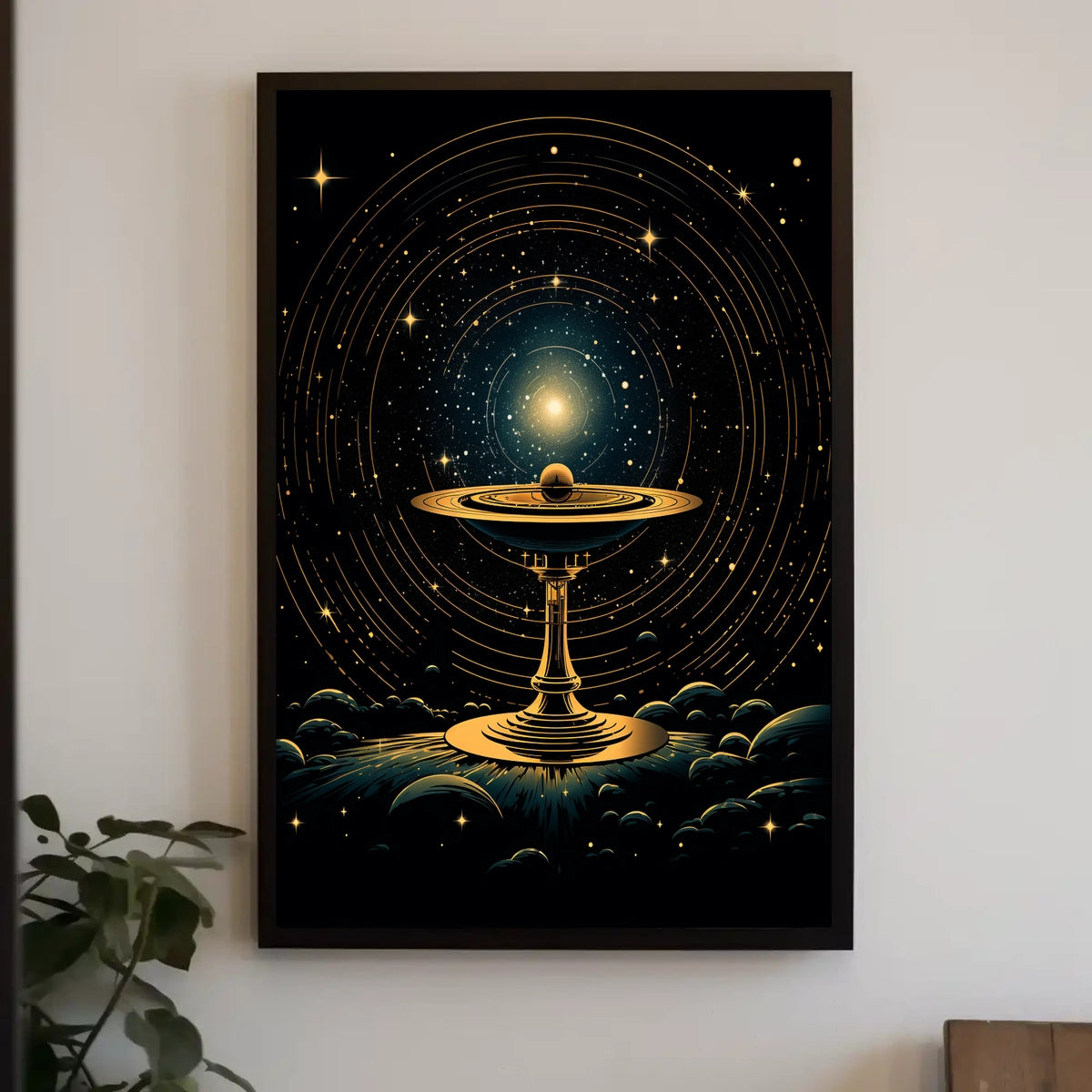 Celestial Chalice Poster