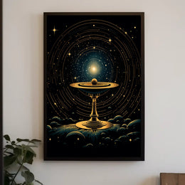 Celestial Chalice Poster