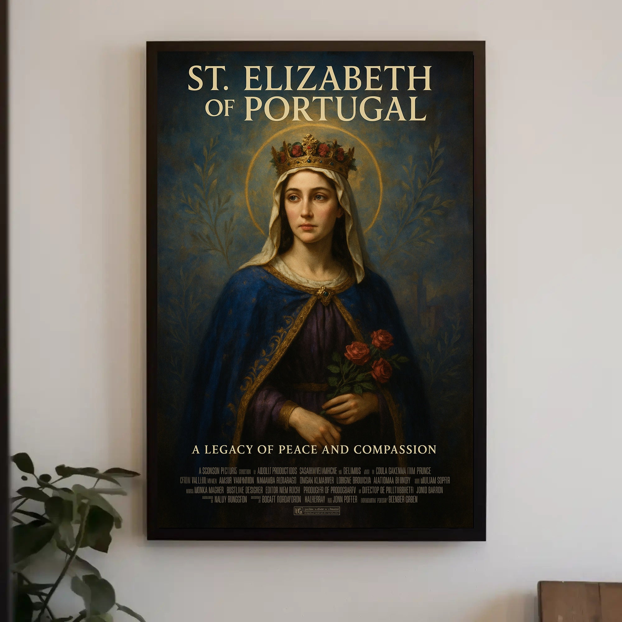 St Elizabeth Of Portugal Religious Poster Print