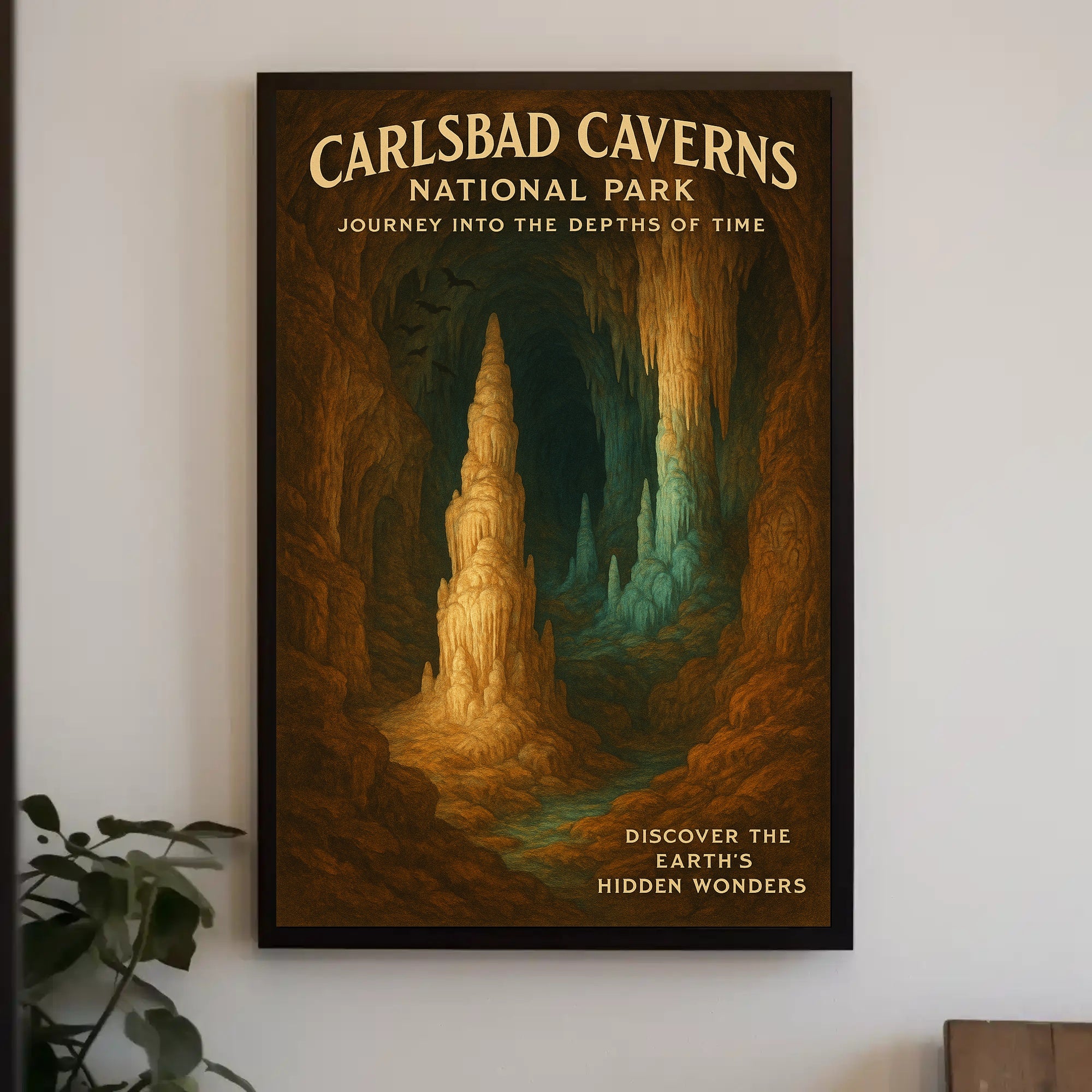 Carlsbad Caverns National Park Wall Art Print