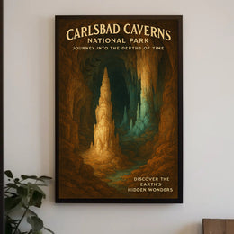 Carlsbad Caverns National Park Wall Art Print