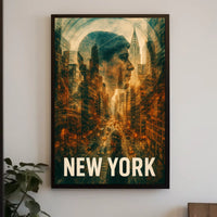 New York Cityscape Poster