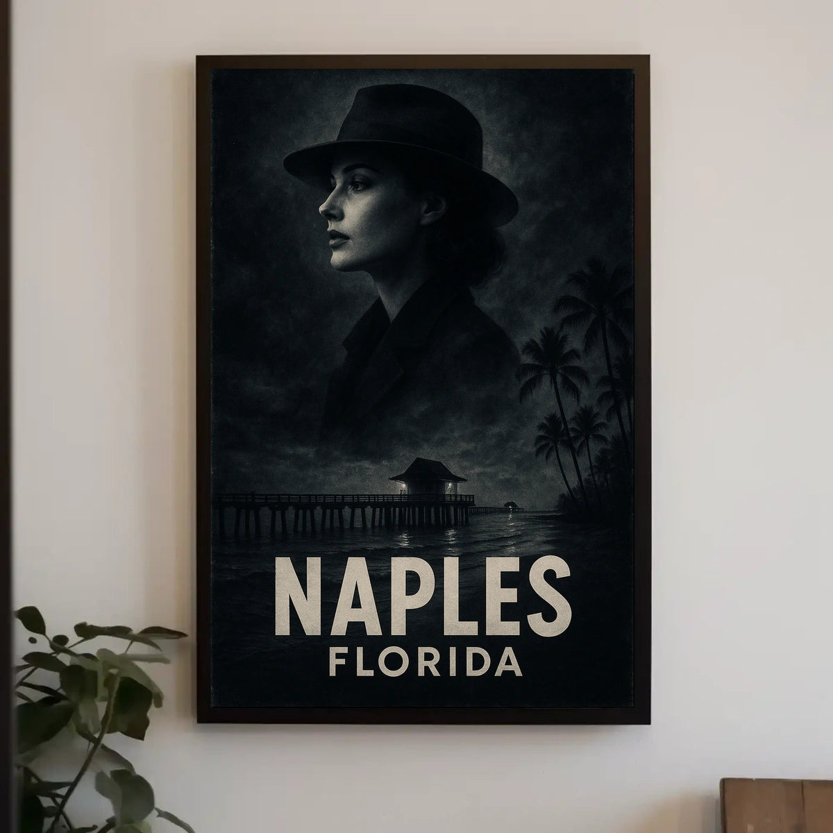 Naples, Florida Noir Poster