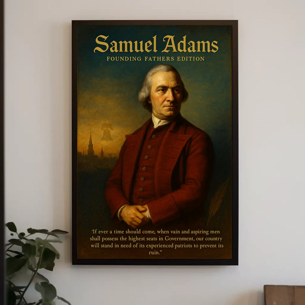Samuel Adams Founding Fathers Edition Poster