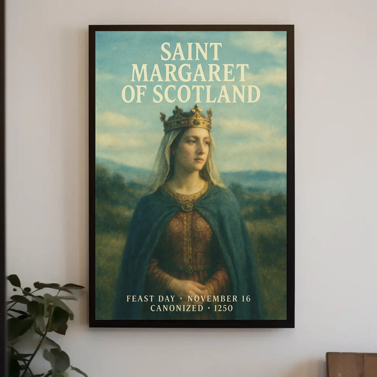 Saint Margaret Of Scotland Poster