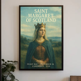 Saint Margaret Of Scotland Poster