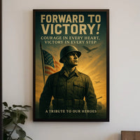 Forward To Victory Poster