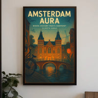 Amsterdam Aura Poster