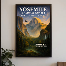 Yosemite A Natural Wonder Poster