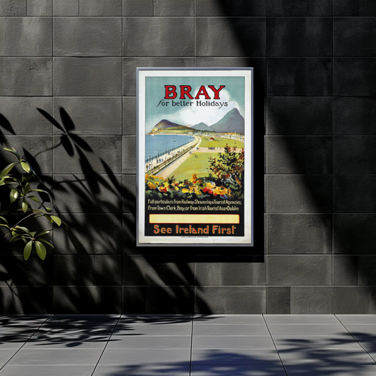 Vintage Poster - Bray Better Holidays