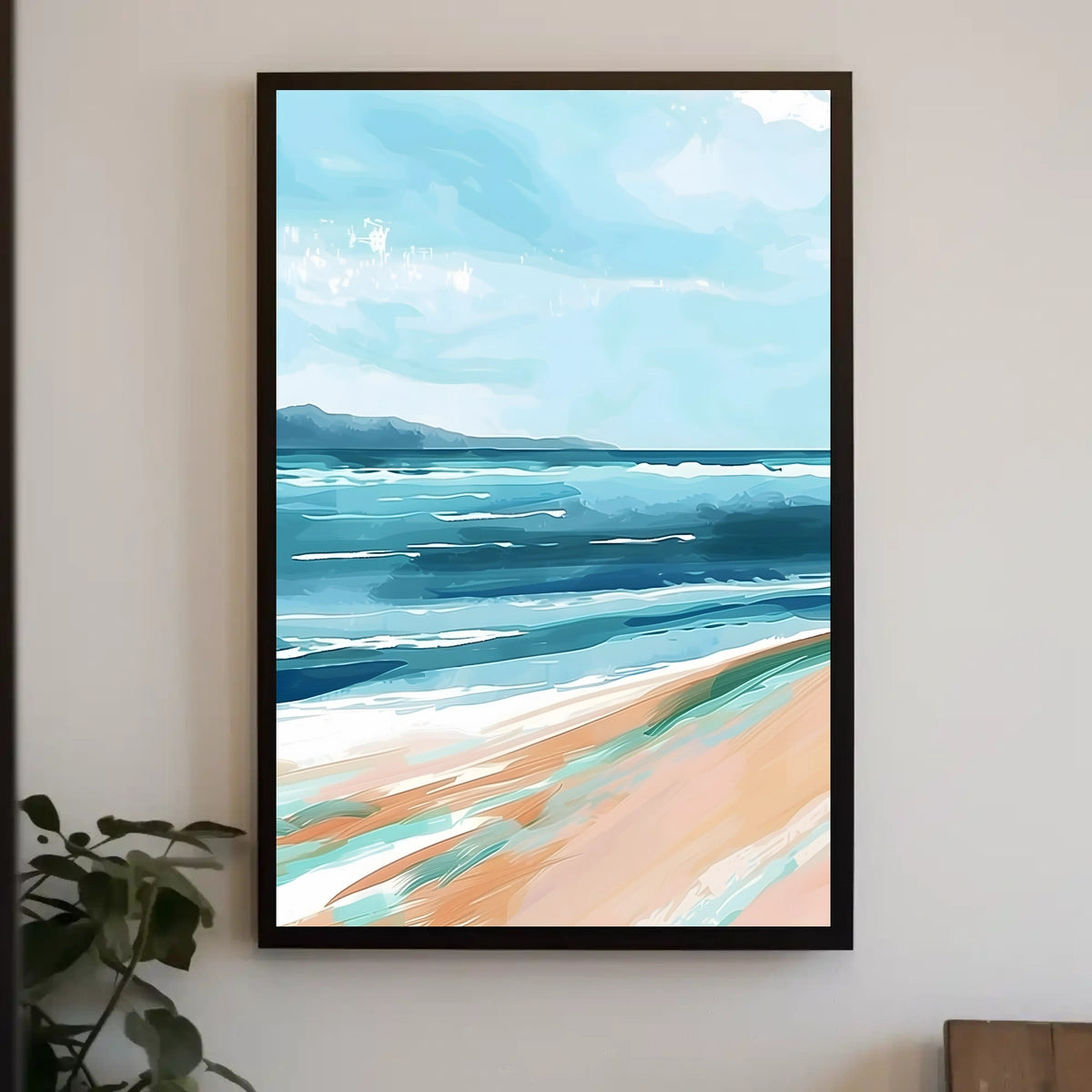 Tranquil Seaside Poster