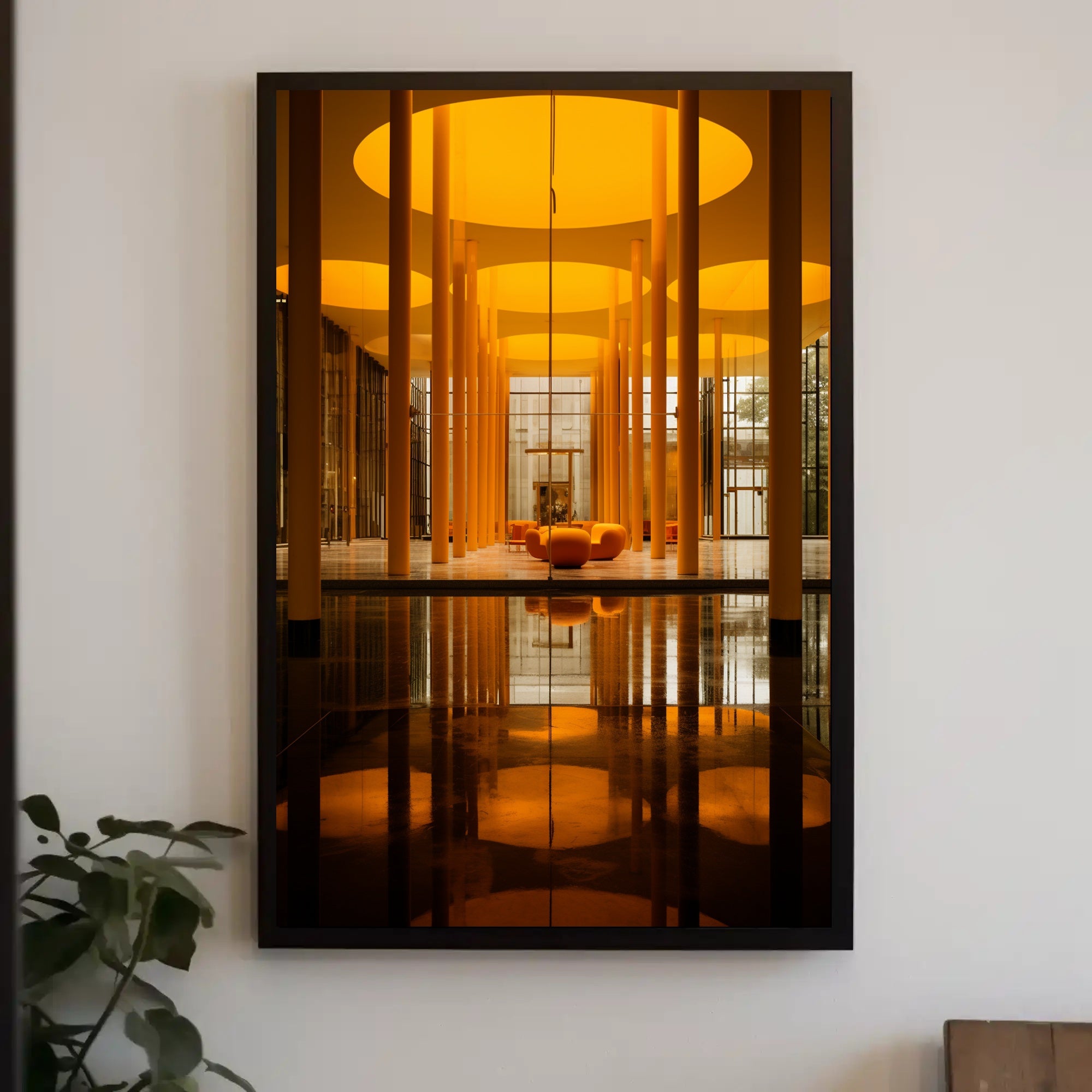 Modern Architectural Elegance Modern Poster