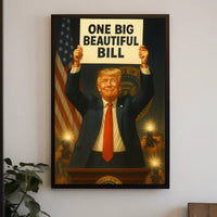 One Big Beautiful Bill Poster PosterGoat