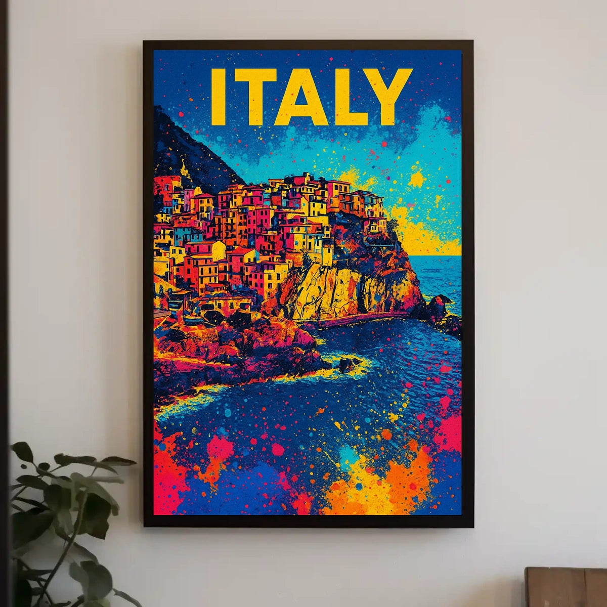Vibrant Italy Poster