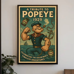 Popeye 1929 Art Poster POP-101