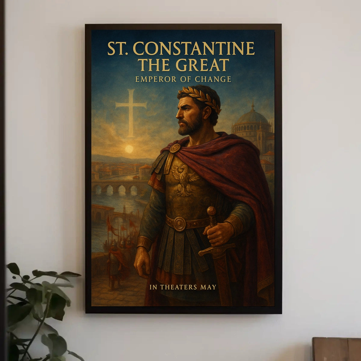 St. Constantine The Great Emperor Of Poster