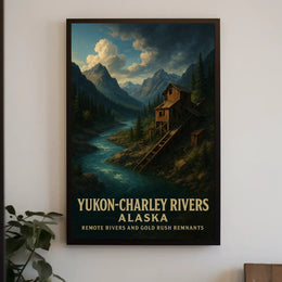 Yukon-Charley Rivers, Alaska Poster