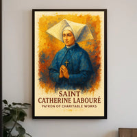 Saint Catherine Labouré Art Divine Cultural or Heritage Poster