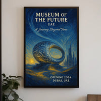 Museum Of The Future Opening 2024 Poster