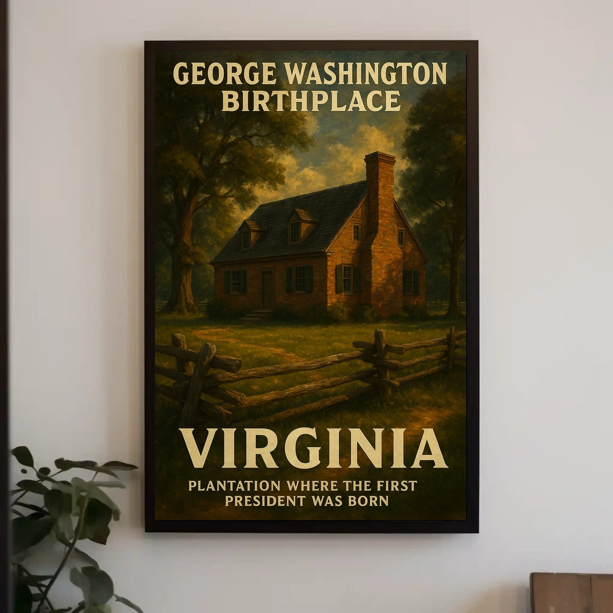 George Washington 1St President Poster