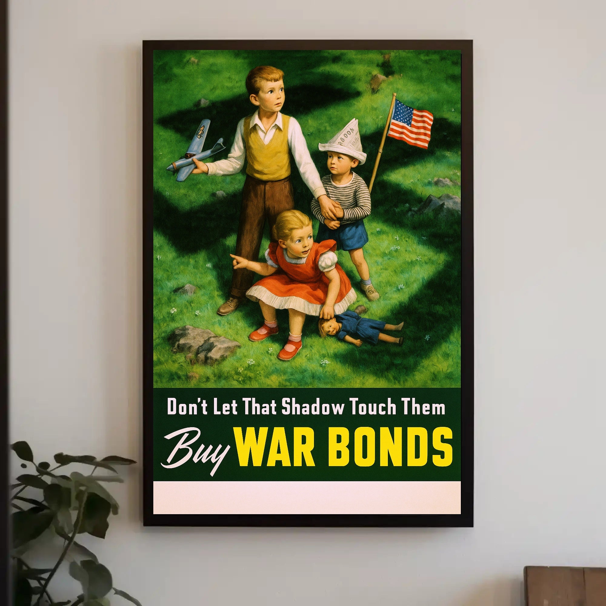 Don't Let That Shadow Touch Them Poster PosterGoat