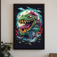 Monster Machine Mayhem Poster