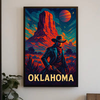 Oklahoma Western Adventure Poster