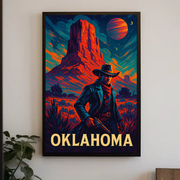 Oklahoma Western Adventure Poster