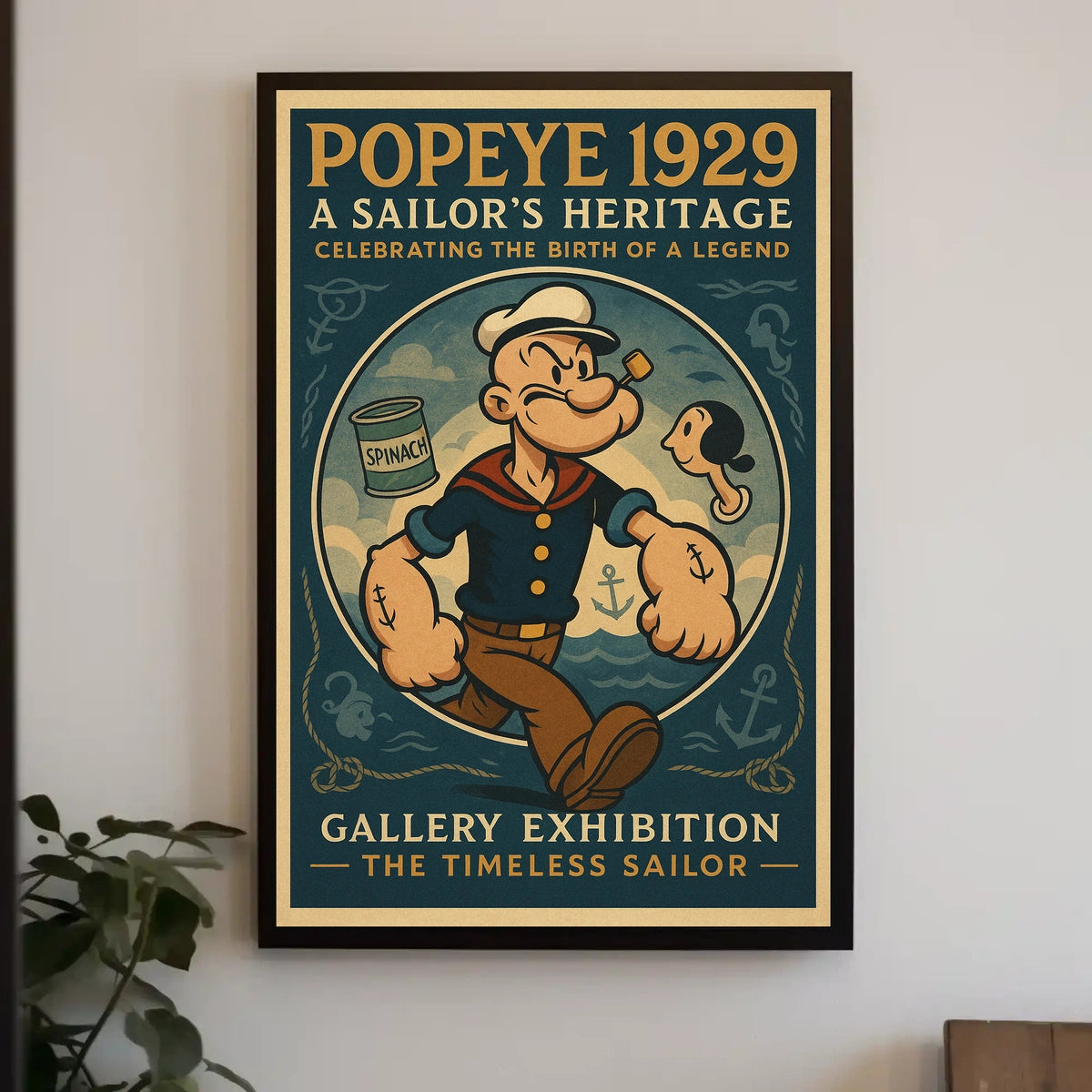 Popeye 1929 Art Poster POP-29