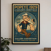 Popeye 1929 Art Poster POP-29