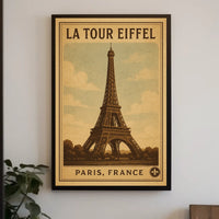 La Tour Eiffel Paris, France Poster