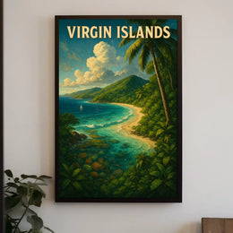 Virgin Islands Paradise Poster