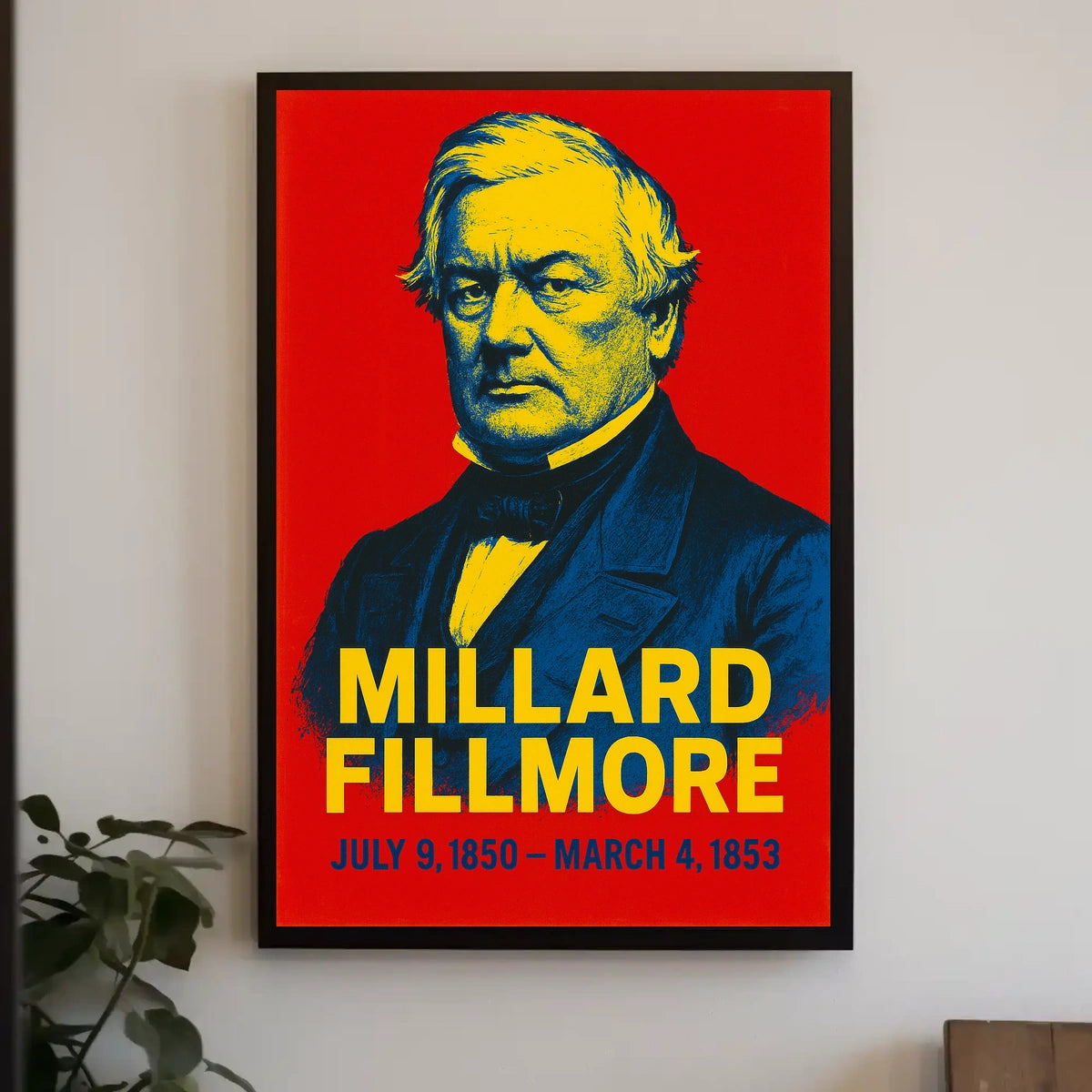 Millard Fillmore 13Th President Poster