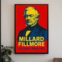 Millard Fillmore 13Th President Poster