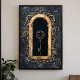 The Ornate Key Poster