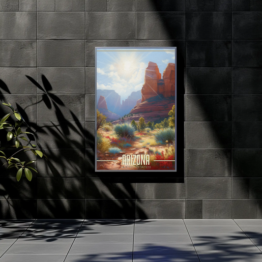 Arizona Vintage Poster