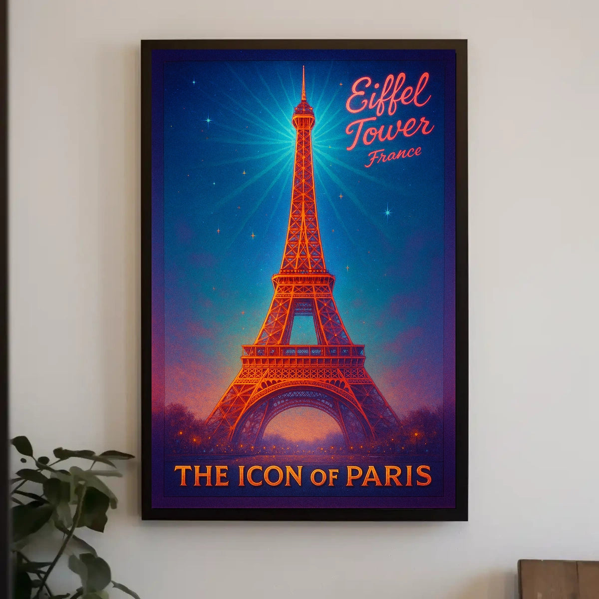Eiffel Tower The Icon of Paris Poster