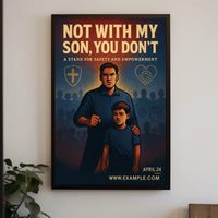 Safety Empowerment Poster: Protect and Unite Art