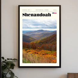 Shenandoah Scenic National Park Poster Print