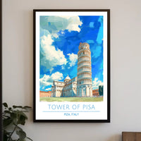 Tower of Pisa Poster