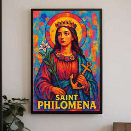 Saint Philomena Poster